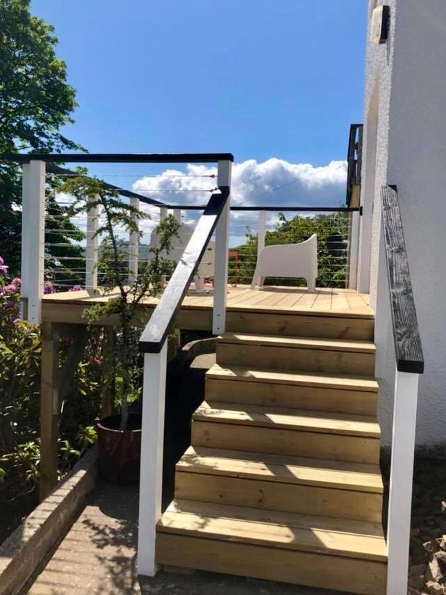 Oban Garden Apartment Sea Views المظهر الخارجي الصورة